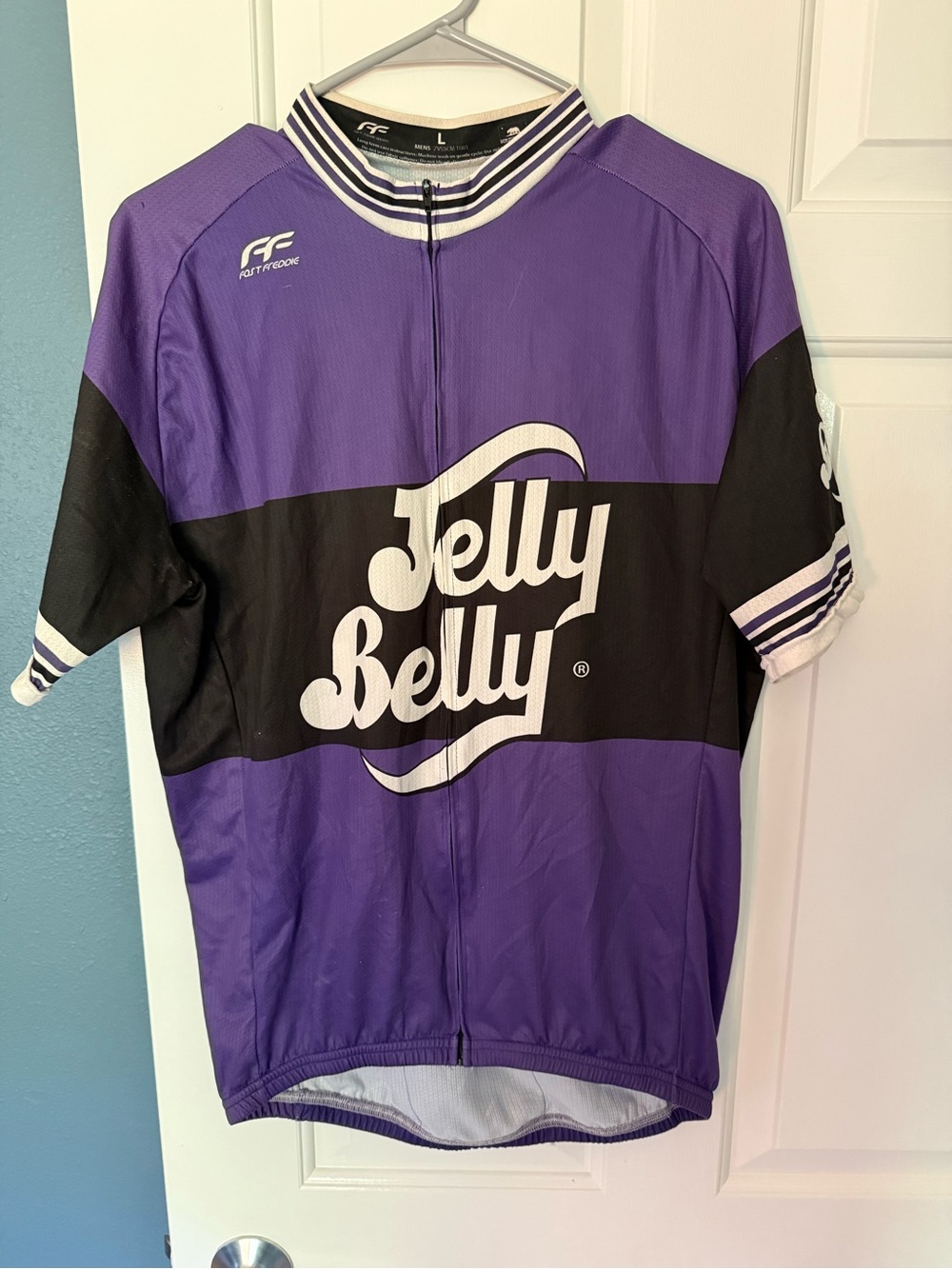 Jelly Belly Purple & Black Cycling Jersey